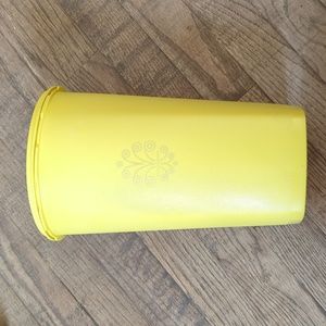 Vintage servalier tall Tupperware canister